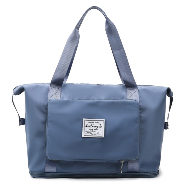 Ice-blue front pocket